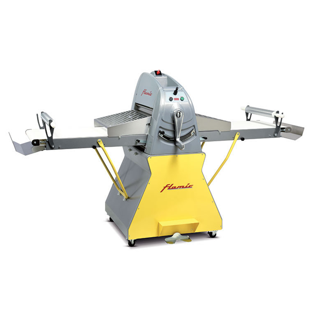 Masina turat aluat FLAMIC, cu suport, banda de 50*85, 211*91*162 cm