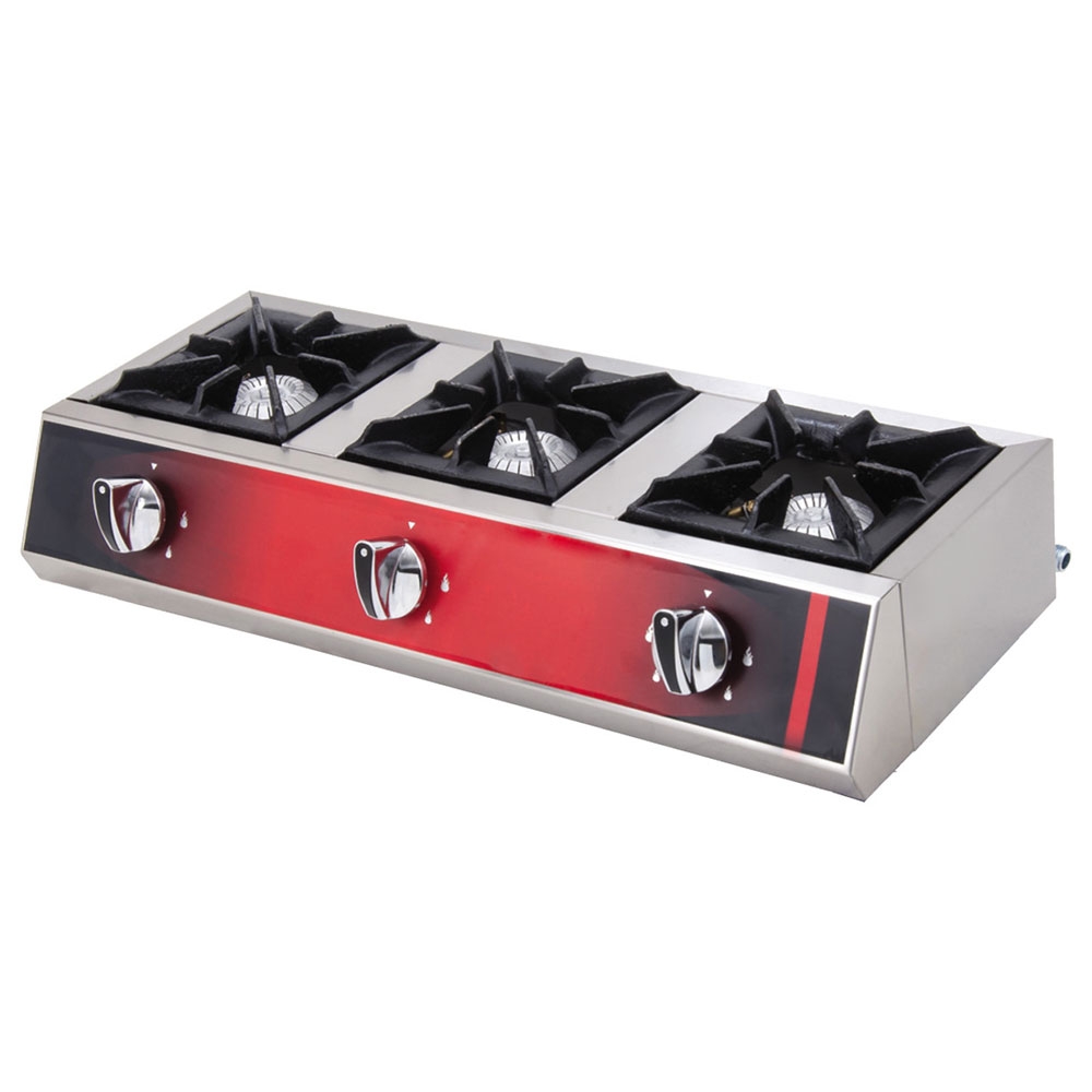 Masina de gatit pe gaz cu 3 arzatoare de banc