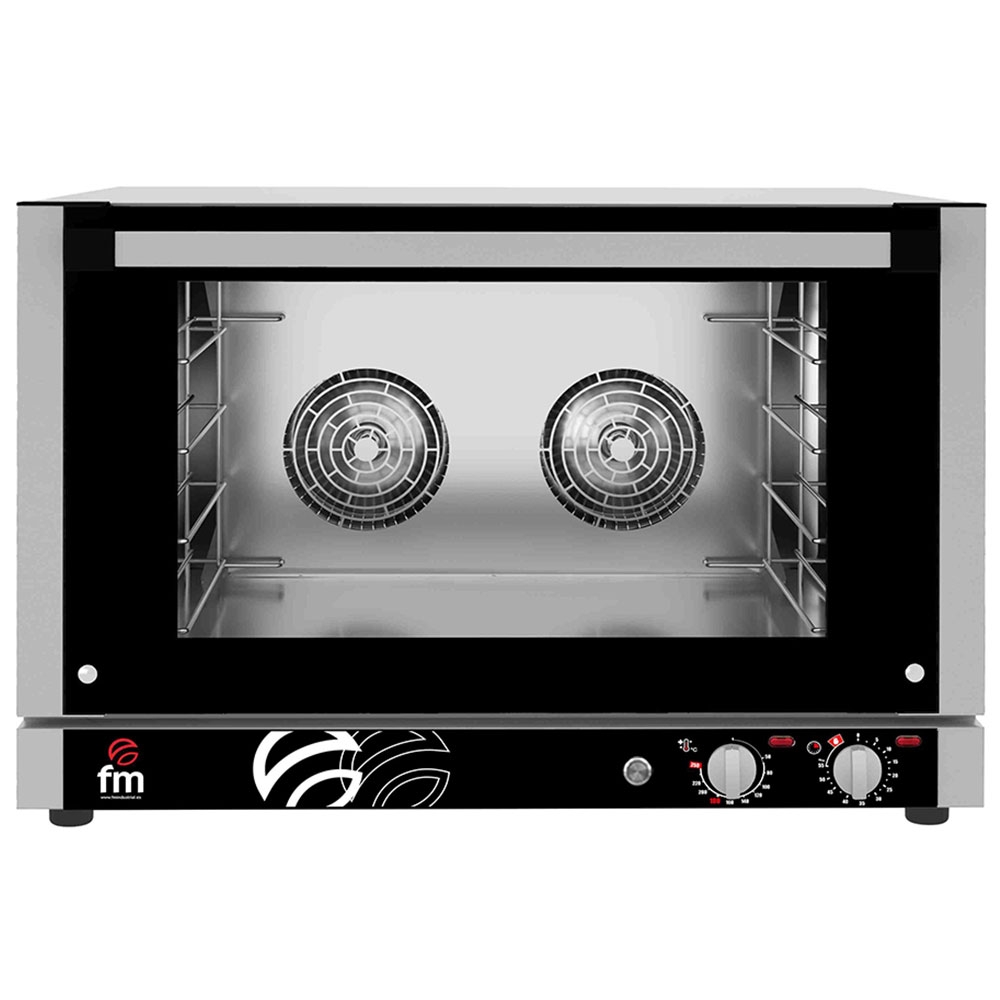 Cuptor profesional patiserie / gastronomie FM electric cu 4 tavi si panou de control mecanic 380V