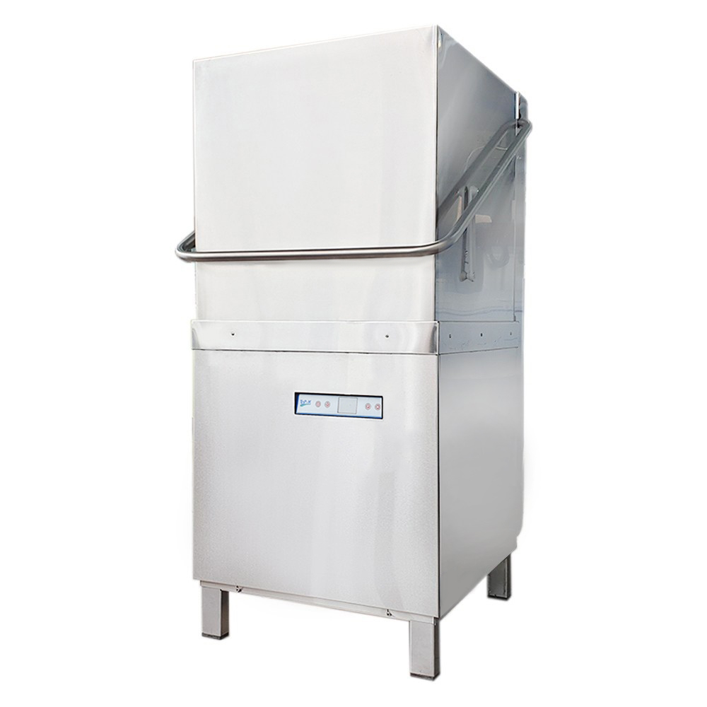 Masina de spalat vase profesionala cu capota, panou de control digital, capacitate de spalare 1000 de farfurii pe ora