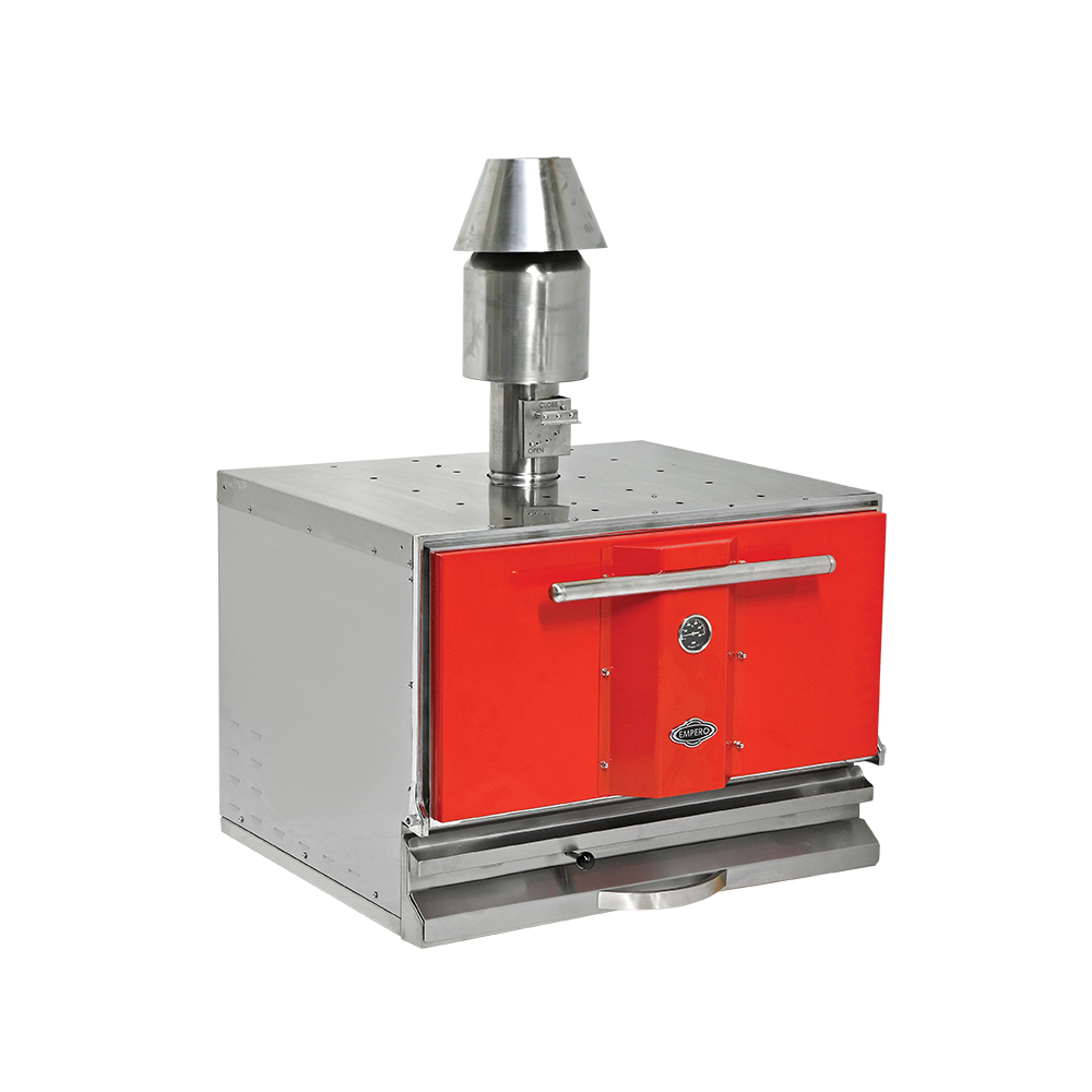 Cuptor profesional, inox, cu carbuni, 20 kg carne/h