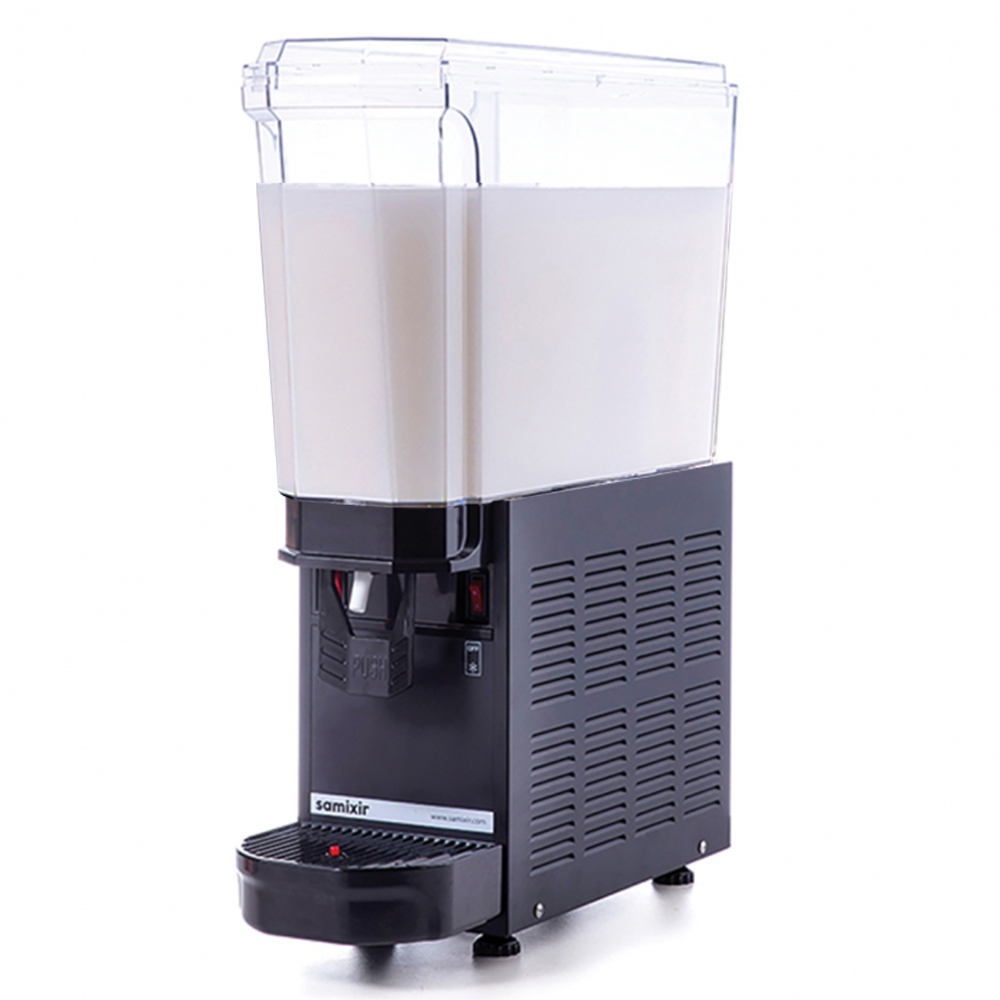 Aparat dozator special suc, ayran, salgam, iaurt, ceai rece, cafea rece capacitate 1 bazin 20 lt cu mixer