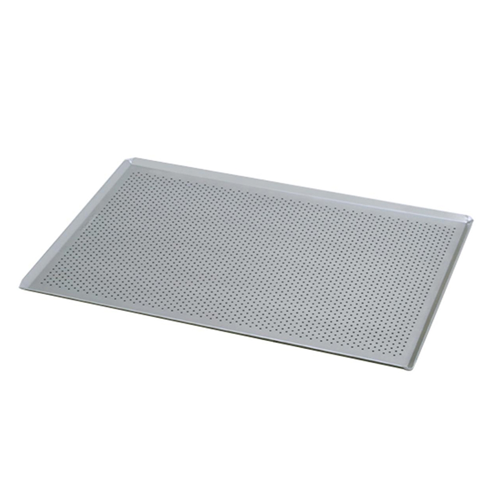 Tava perforata din aluminiu pentru patiserie 60*40 cm, grosime 1,5 mm