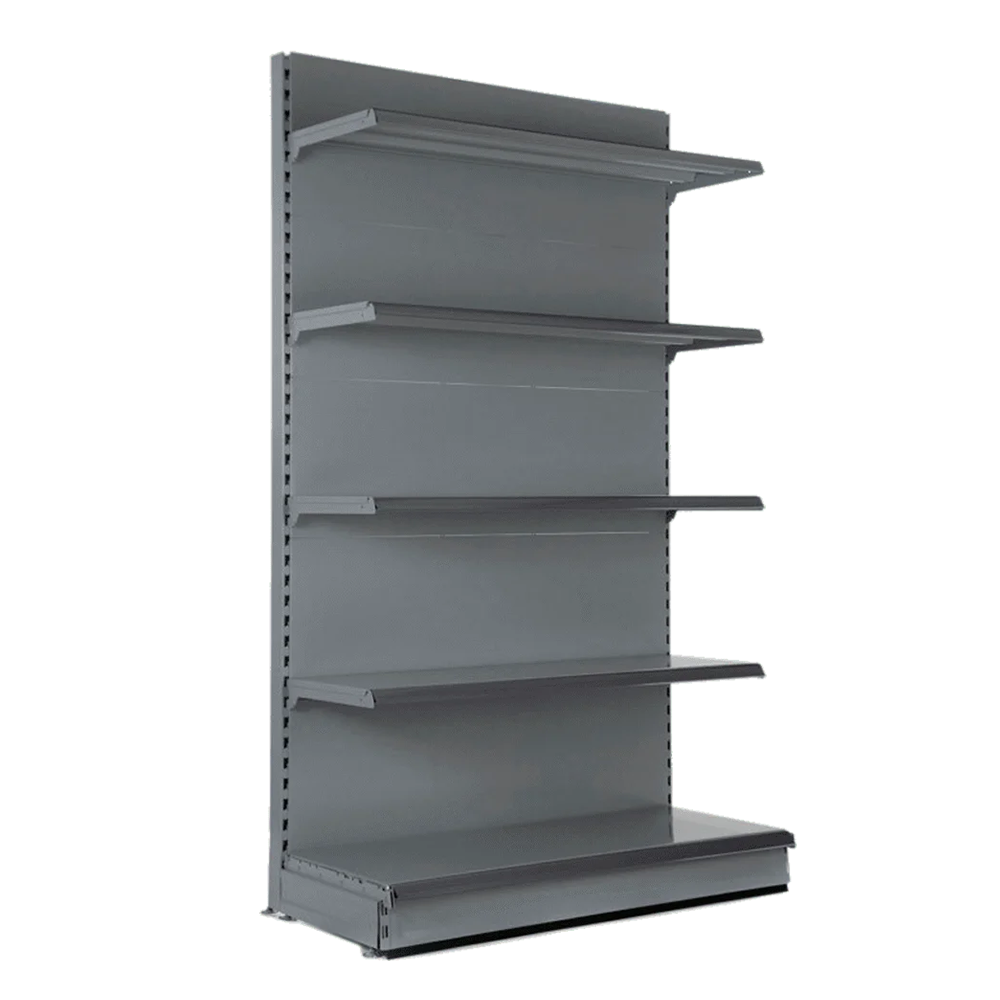 Raft magazin metalic de perete 125*200 baza 60 cm si 4 polite de 60