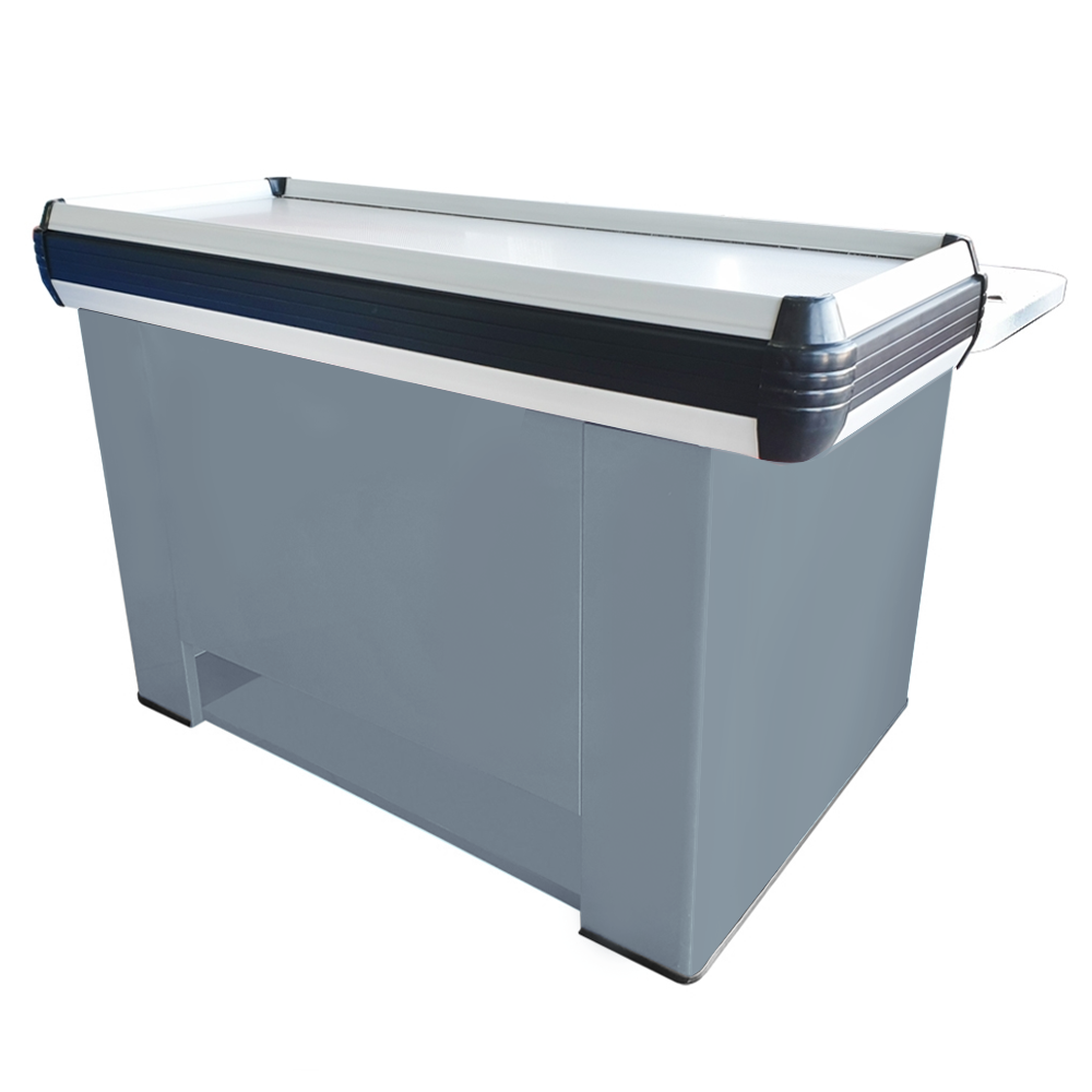 Masa tandem pentru casa de marcat 1,2 m rama din PVC dur