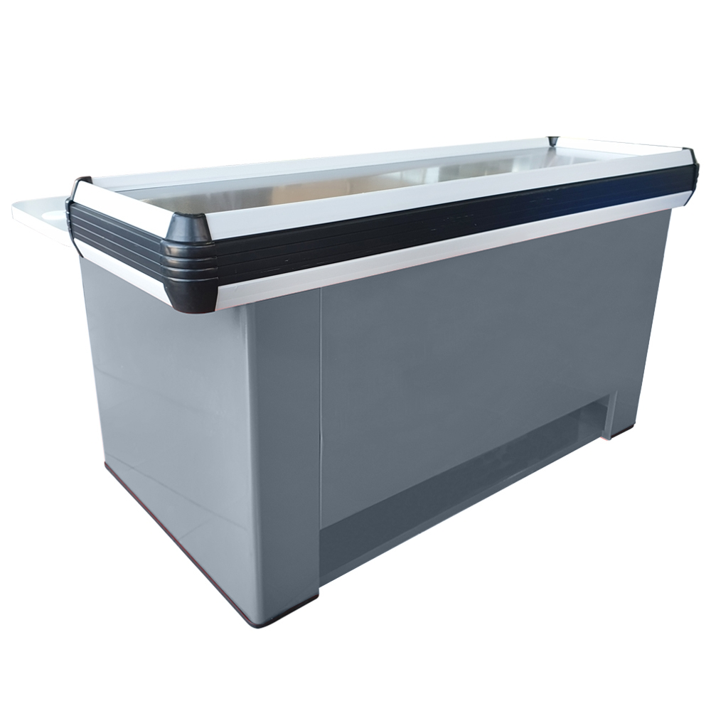 Masa tandem pentru casa de marcat 1,6 m rama din PVC dur