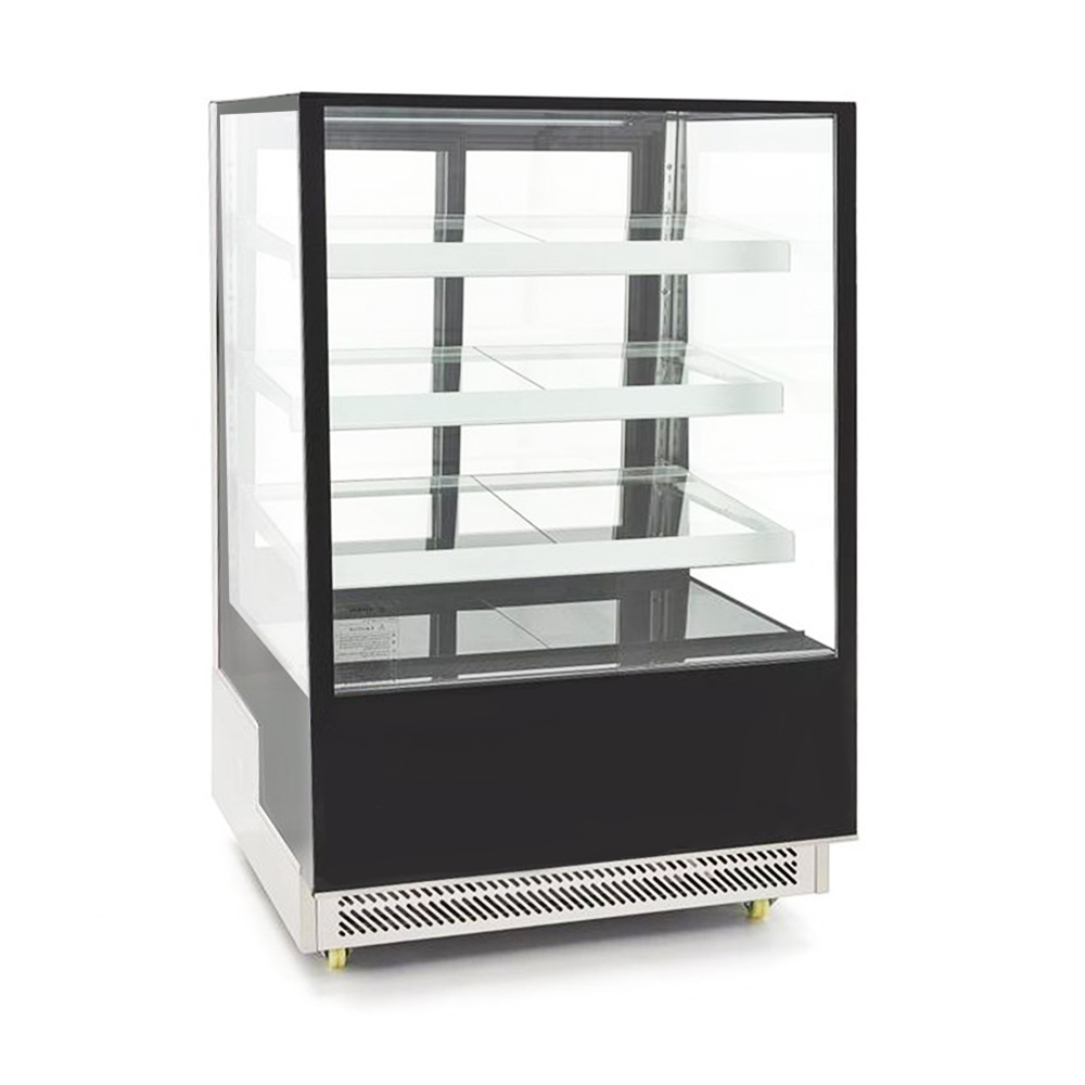 Vitrina frigorifica orizontala, cofetarie, geam drept, 120 cm