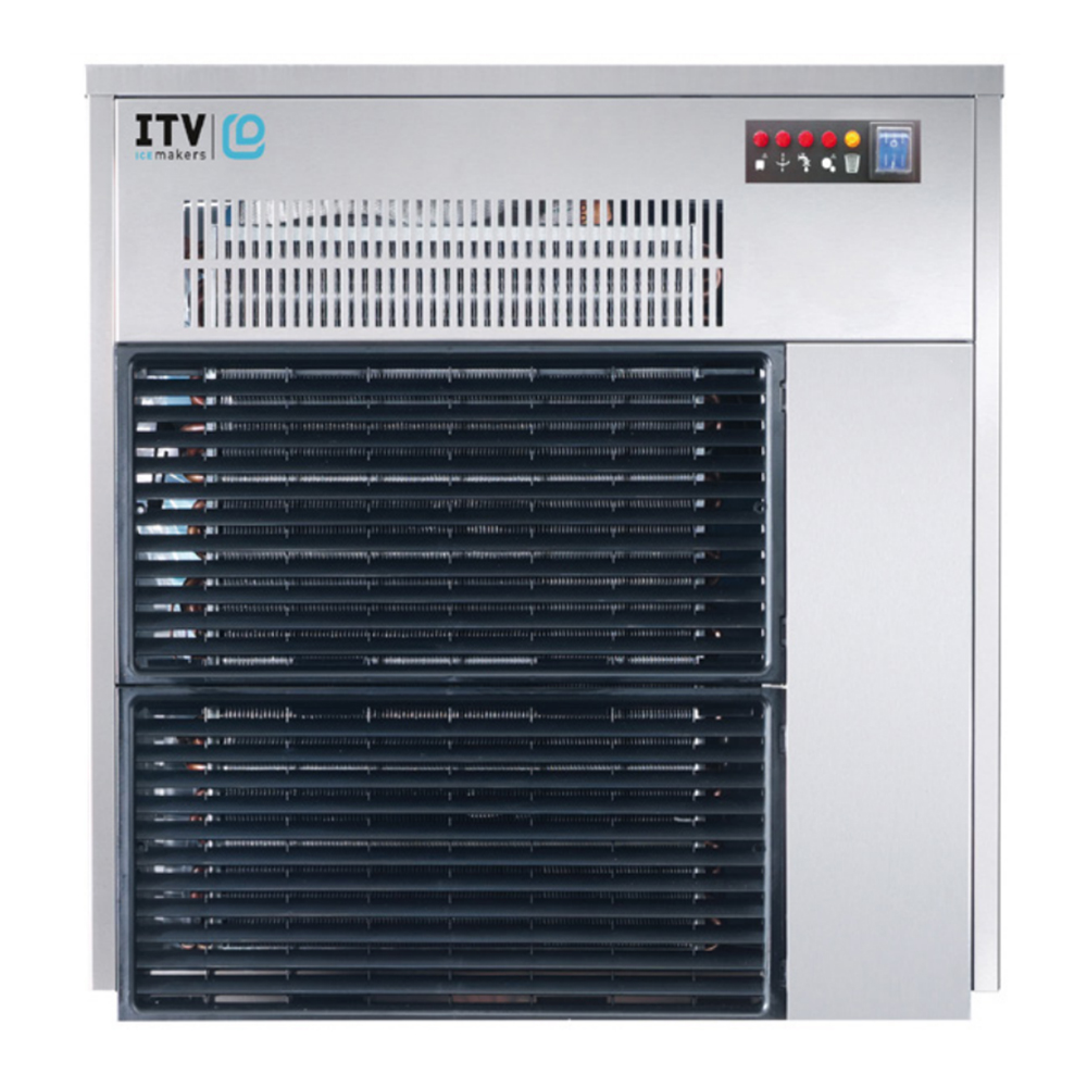 Masina fulgi de gheata granulara profesionala ITV modulara, capacitate 482 kg / zi - 220V