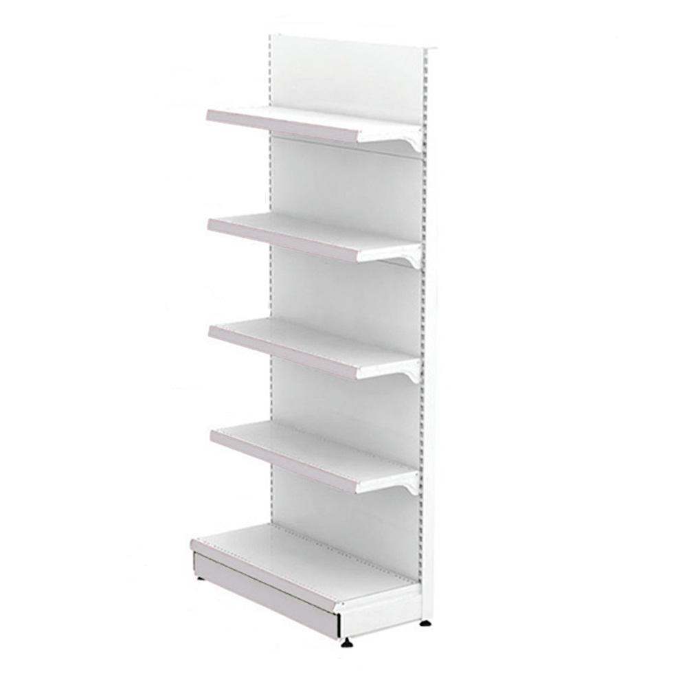 Raft magazin metalic de perete 125*227 baza 30 cm si 4 polite de 30 cm cu terminal