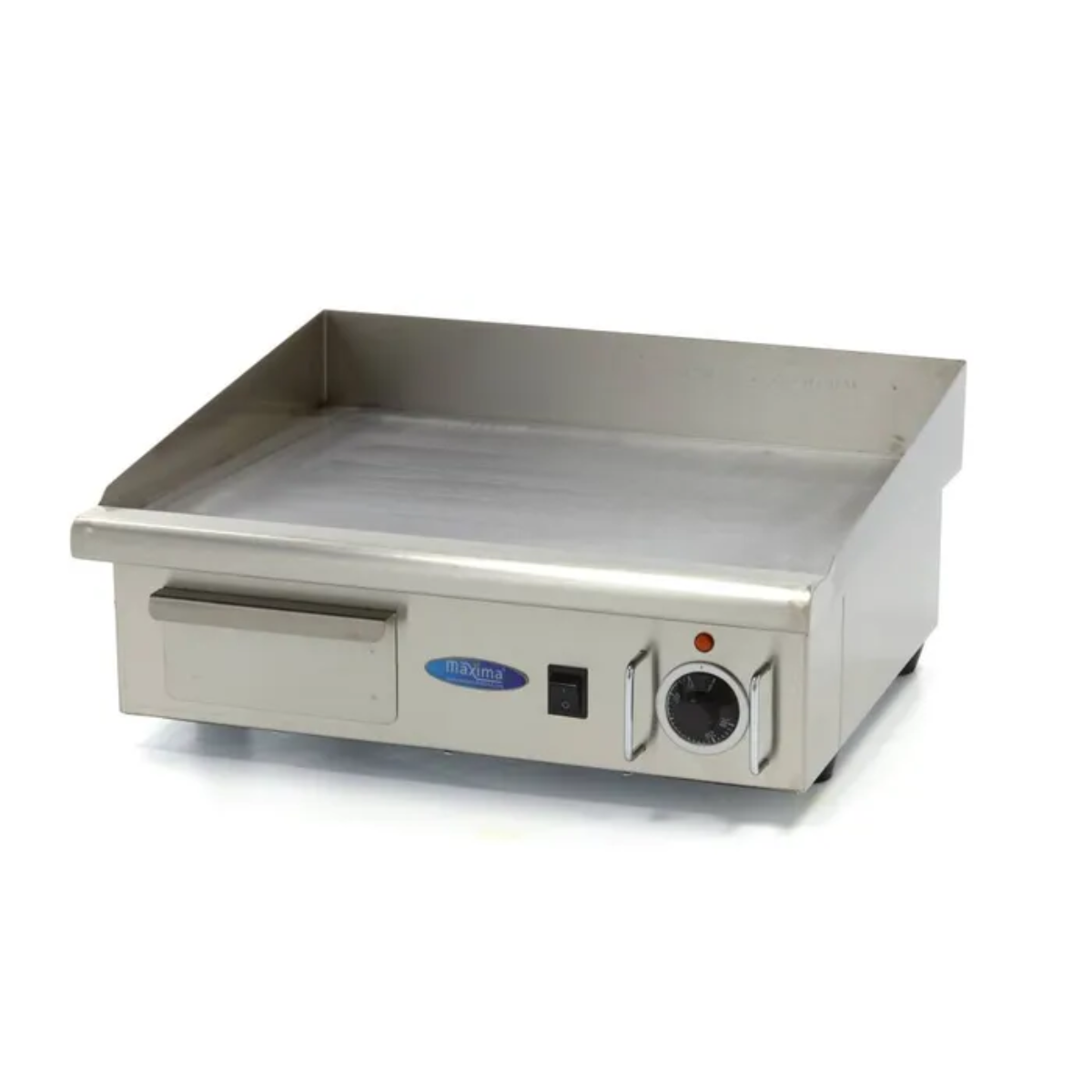 Grill electric profesional cu suprafata neteda MAXIMA
