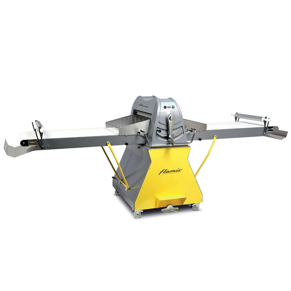 Masina turat aluat, cu viteza variabila FLAMIC si suport, banda de 60*120, 289*107*194 cm