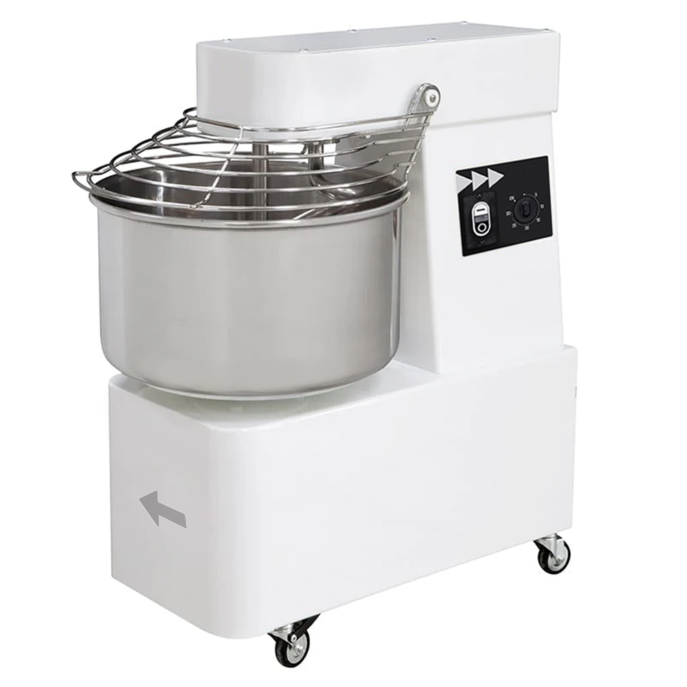 Malaxor aluat PRISMAFOOD ITALIA, 48 lt, 40 kg, cap fix si 2 viteze, trifazat