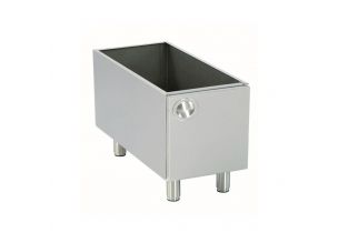 Dulap neutru Inoksan, 1 usa, inox, 40*73*62 cm