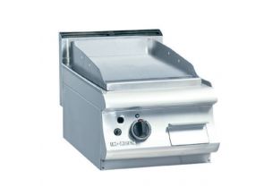 Grill electric simplu Inoksan, suprafata neteda, inox, 40*65*27 cm