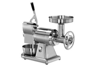 Masina de tocat carne si razuit din aluminiu 250 kg/h