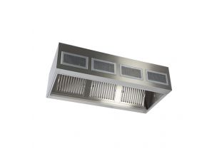 Hota de perete cu filtre si inductie, inox, 100*80*50 cm