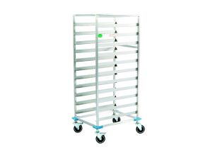 Carucior inox colectare tavi