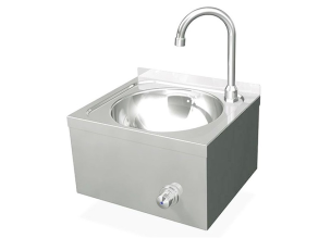 Chiuveta cu actionare la genunchi, inox, 35*30*21,5 cm