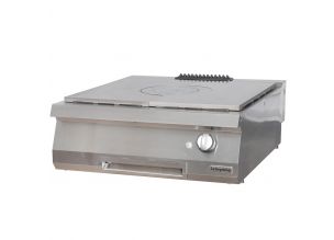 Masina de gatit pe gaz OZTI, inox, cu placa radianta, 80*90*28 cm