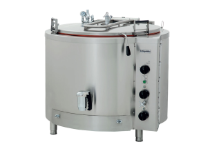 Marmita pe gaz, profesionala, OZTI, inox, 500 lt, incalzire indirecta, 130*159*96 cm