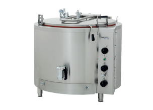 Marmita electrica, profesionala, OZTI, inox, 400 lt, incalzire indirecta, 110*123*102 cm