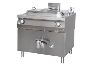 Marmita pe gaz OZTI, profesionala, 250 lt, inox, incalzire directa, 100*110*85 cm