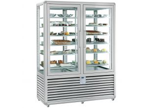 Vitrina congelare verticala, pentru cofetarie gelaterie, profesionala, 1082 lt, 175*62*186 cm