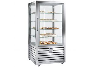 Vitrina frigorifica verticala, pentru cofetarie, profesionala, 832 lt, 90*90*186 cm