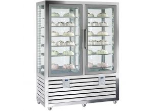 Vitrina congelare verticala, pentru cofetarie gelaterie, profesionala, 1082 lt, 175*62*186 cm