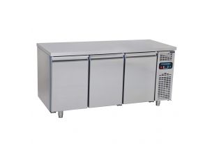 Masa rece FRENOX, profesionala, inox, 3 usi, ingusta, 475 lt, 160*70*85 cm