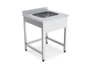 Spalator cu 1 cuva, inox, 50*60*85 cm
