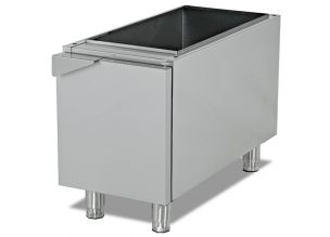 Dulap neutru cu o usa, inox, 40*85*57 cm