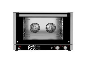 Cuptor profesional patiserie / gastronomie FM electric cu 4 tavi si panou de control mecanic
