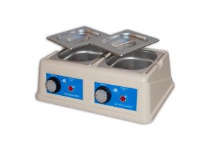 Ciocolatiera, inox, 2 x 1,5 lt, 41*26*13 cm