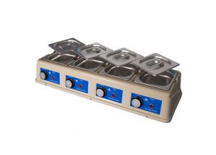 Ciocolatiera, inox, 4 x 1,5 lt, 76*25*13 cm