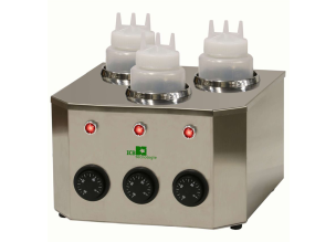 Incalzitor de topping electric, inox, 3 x 1 lt, 27*30*18 cm