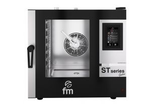 Cuptor profesional gastronomic FM pe gaz cu 7 cuve si panou de control touchscreen