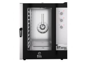 Cuptor profesional patiserie FM pe gaz cu 10 tavi si panou de control mecanic