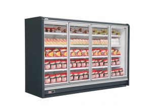Raft congelare pentru mezeluri-lactate 312 cm cu usi batante - motor exterior