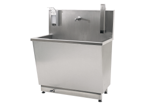 Chiuveta medicala cu bazin, sistem cu pedala, 90*40*120 cm