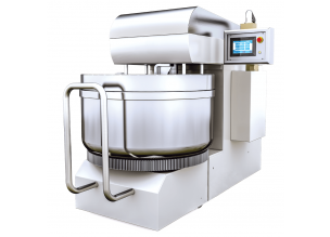 Malaxor aluat 250 kg cu sistem racire si carucior