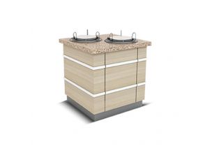 Bufet cald GLASGOW pentru farfurii 110 cm