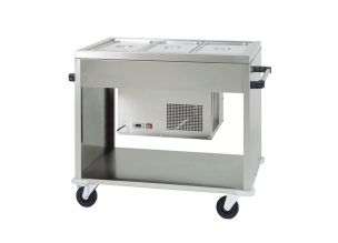 Carucior autoservire rece 3*GN1/1