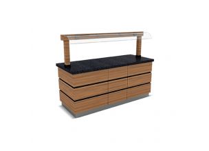 Bufet neutru KOBE cu suprastructura 240 cm