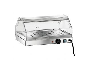 Vitrina calda de banc cu 1 polita