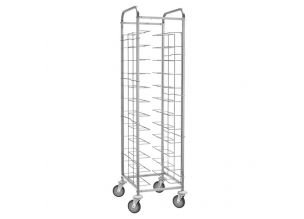 Carucior inox colectare tavi universale