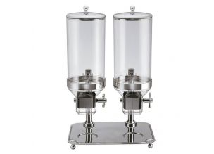 Dispenser cereale 8+8 lt