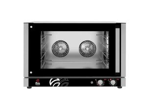 Cuptor profesional patiserie / gastronomie FM electric cu 4 tavi si panou de control mecanic