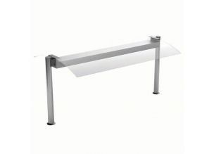 Suprastructura cu sticla indoita si iluminare fluorescenta 208 cm