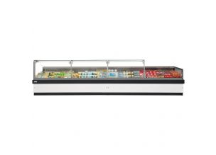 Vitrina frigorifica self-service pentru peste, motor exterior, 187*115*120 cm